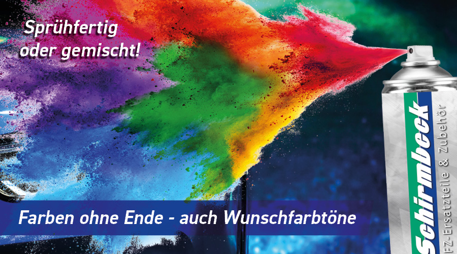 Schirmbeck Farbmischen Spraydose