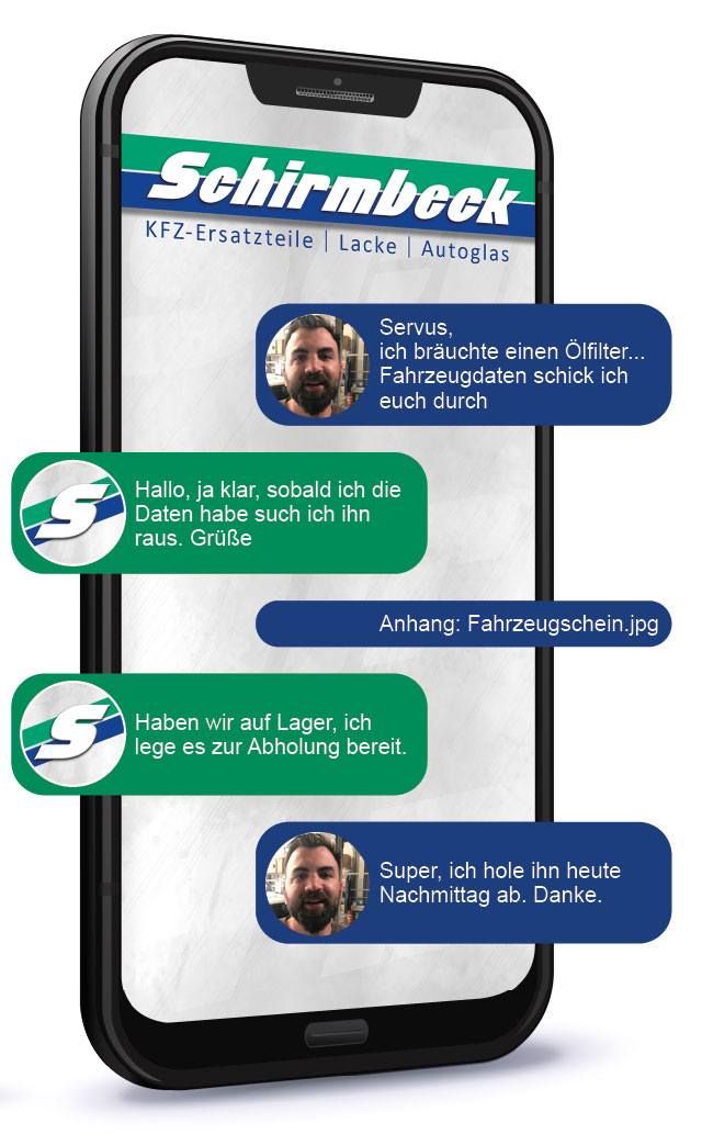 Schirmbeck whatsapp Chat